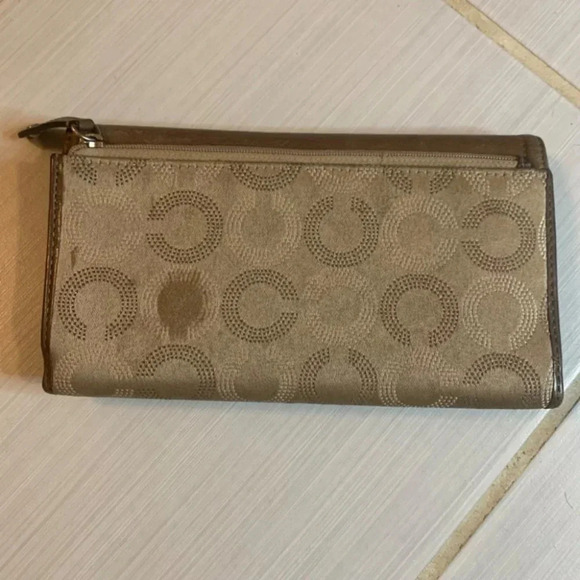 Coach Madison Long Wallet Leather  Brown - Picture 4 of 11